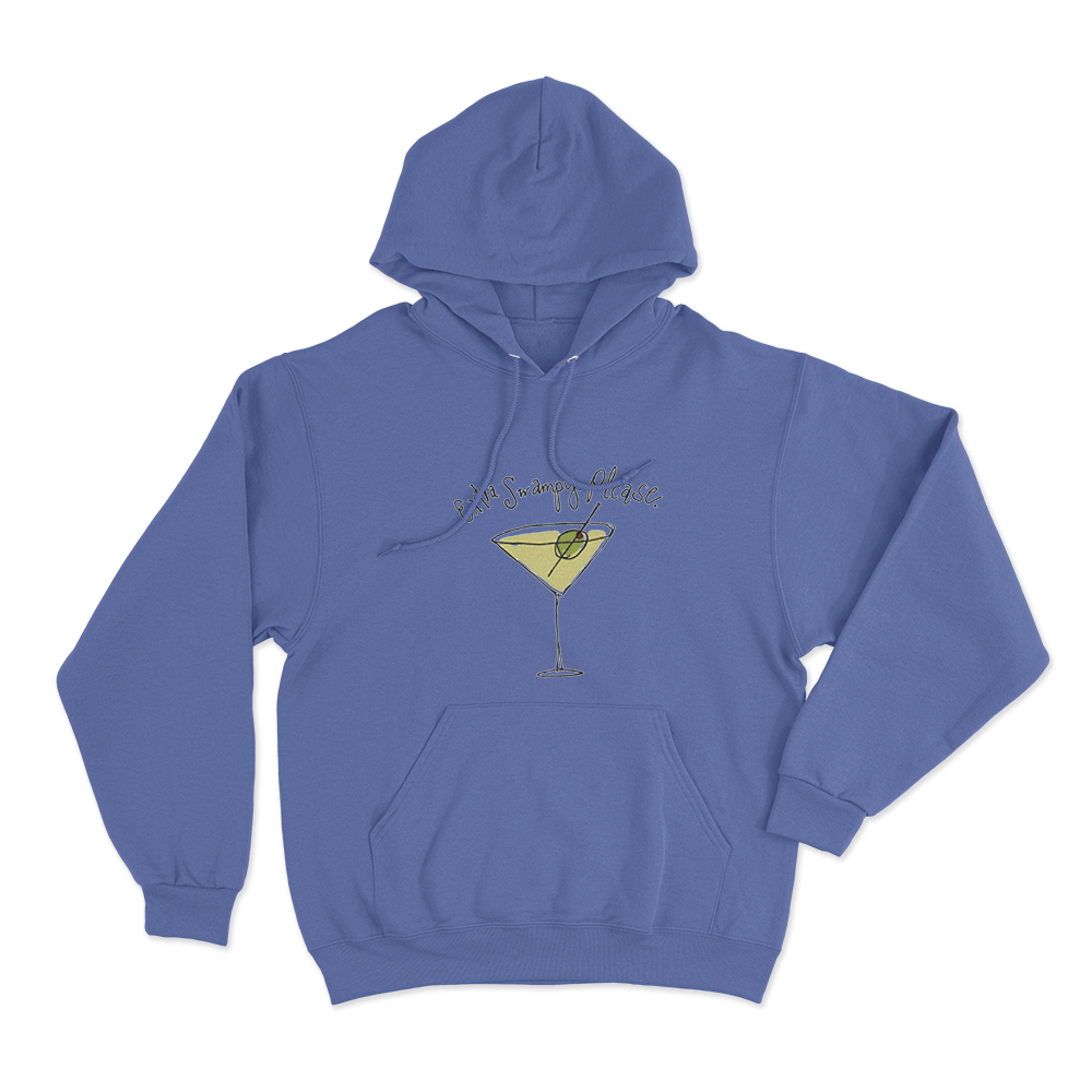 Extra Swampy Unisex Hoodie Blue Extra Swampy Unisex Hoodie Blue