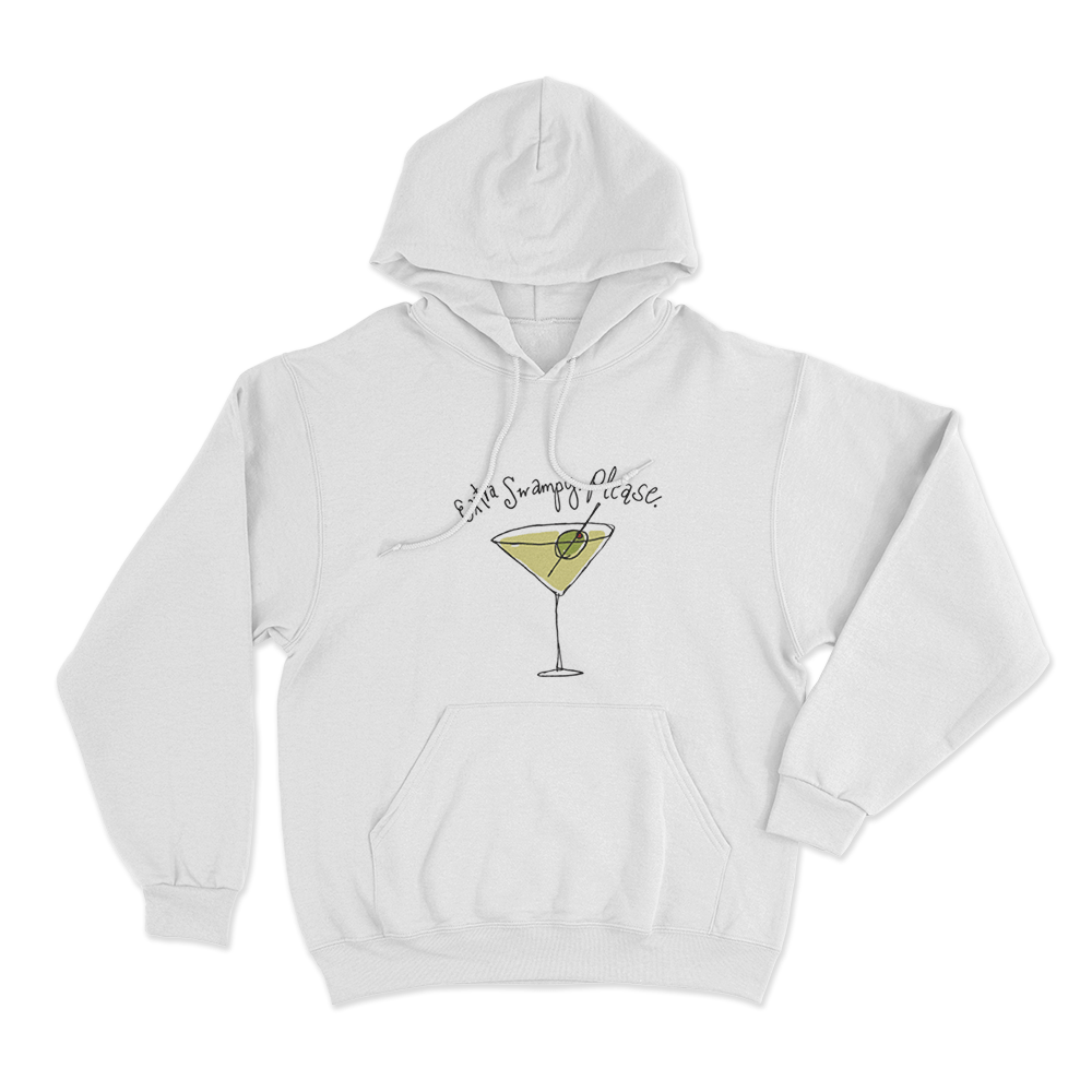 Extra Swampy Unisex Hoodie White Extra Swampy Unisex Hoodie White