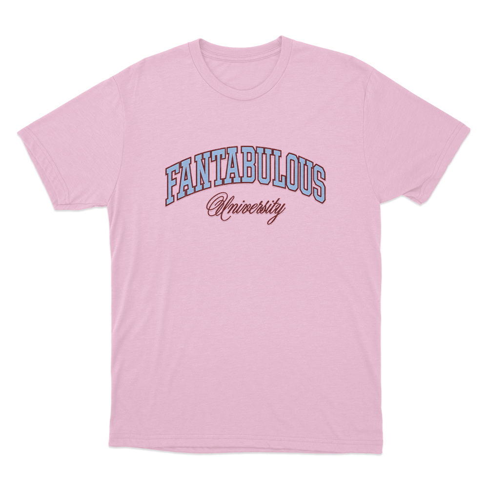 Fantabulous University Unisex T Shirt Pink Fantabulous University Unisex T Shirt Pink