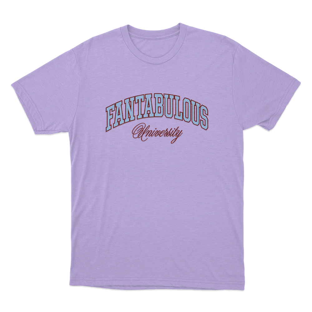 Fantabulous University Unisex T Shirt Purple Fantabulous University Unisex T Shirt Purple