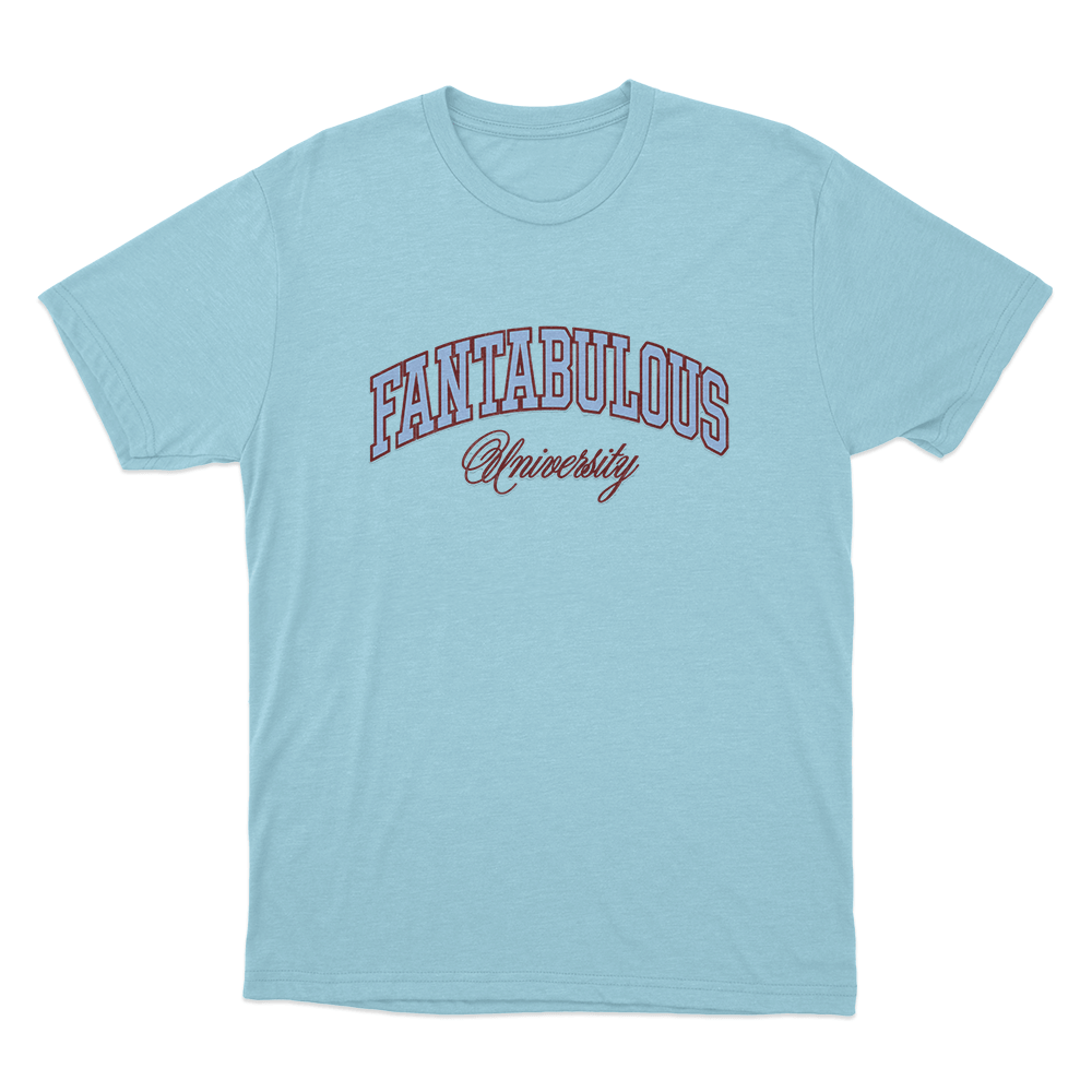 Fantabulous University Unisex T Shirt Sky Blue Fantabulous University Unisex T Shirt Sky Blue