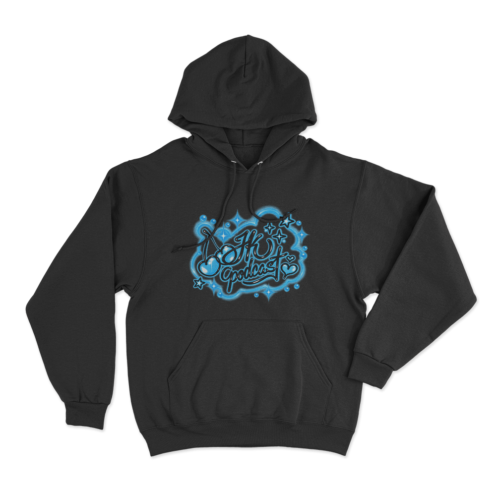 Jk Graffiti Unisex Hoodie Black Jk Graffiti Unisex Hoodie Black