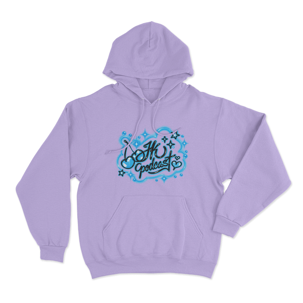 Jk Graffiti Unisex Hoodie Purple Jk Graffiti Unisex Hoodie Purple