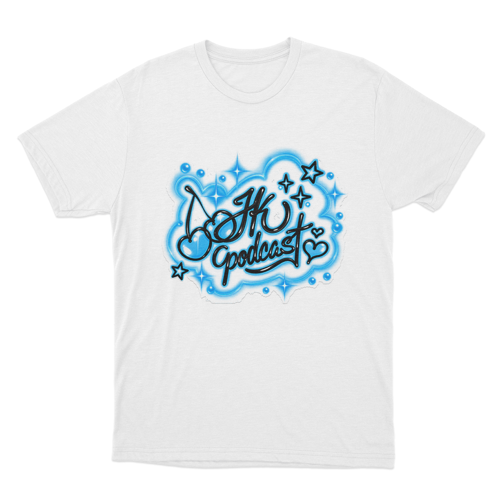 Jk Graffiti Unisex T Shirt White Jk Graffiti Unisex T Shirt White