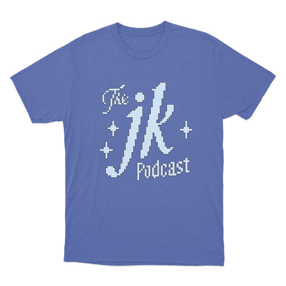 Jk Podcast Logo Unisex T Shirt Blue Jk Podcast Logo Unisex T Shirt Blue