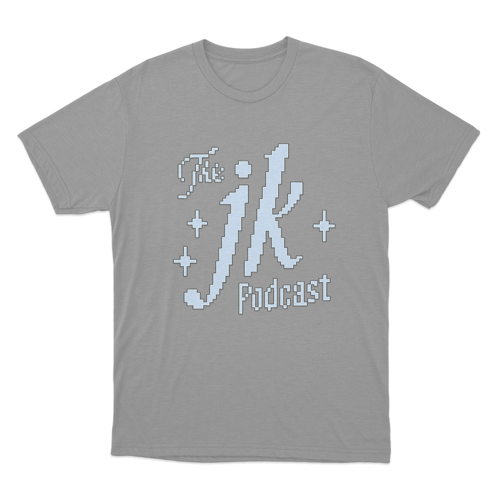 Jk Podcast Logo Unisex T Shirt Grey Jk Podcast Logo Unisex T Shirt Grey
