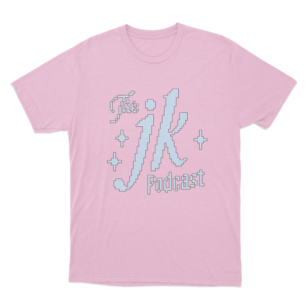 Jk Podcast Logo Unisex T Shirt Pink Jk Podcast Logo Unisex T Shirt Pink