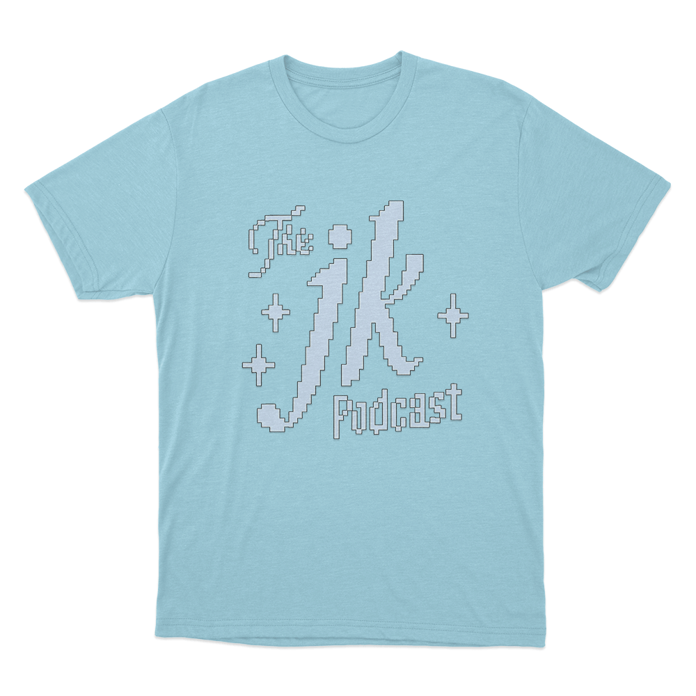 Jk Podcast Logo Unisex T Shirt Sky Blue Jk Podcast Logo Unisex T Shirt Sky Blue