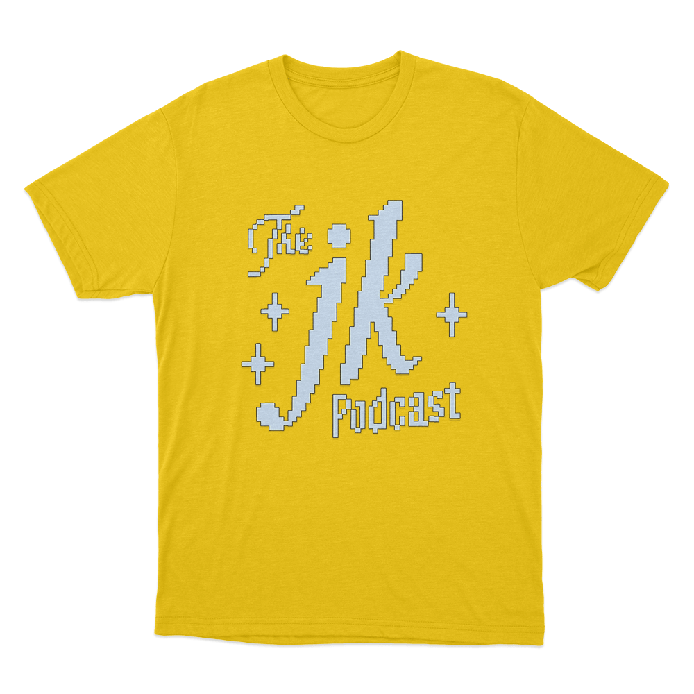 Jk Podcast Logo Unisex T Shirt Yellow Jk Podcast Logo Unisex T Shirt Yellow